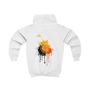 Orange Graffiti - Skate Aesthetic  Kids Hoodie 2