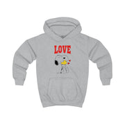 Love Cartoon Beagle  Kids Hoodie 3