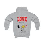 Love Cartoon Beagle  Kids Hoodie 4