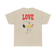 Love Cartoon Beagle  T-Shirt 6