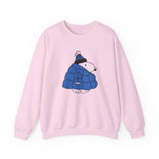 Cartoon Beagle Puffer Jacket Blue Sweatshirt 7