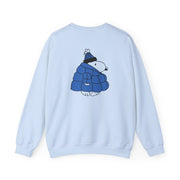 Cartoon Beagle Puffer Jacket Blue Sweatshirt 10