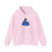 Cartoon Beagle Puffer Jacket Blue Hoodie 7