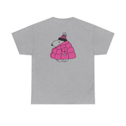 Cartoon Beagle Puffer Jacket Pink T-Shirt 10