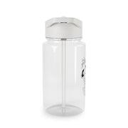 Good Vibes Cartoon Beagle Clear Water Bottle 3