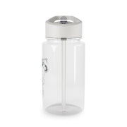 Good Vibes Cartoon Beagle Clear Water Bottle 4