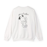 Good Vibes Cartoon Beagle Sweatshirt 2