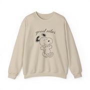 Good Vibes Cartoon Beagle Sweatshirt 5
