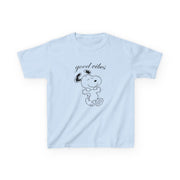Good Vibes Cartoon Beagle Kids T-Shirt 5