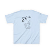 Good Vibes Cartoon Beagle Kids T-Shirt 6