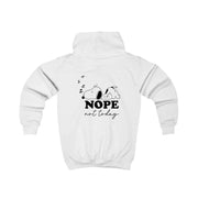 Nope, Not Today Kids Hoodie 2