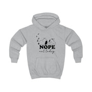 Nope, Not Today Kids Hoodie 3