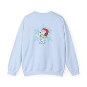 Christmas Cartoon Beagle And Bird  Sweatshirt 10