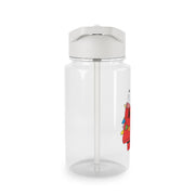 Cartoon Beagle Fairylights Clear Water Bottle 3