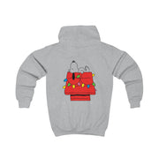 Cartoon Beagle Fairylights Kids Hoodie 4