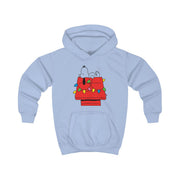 Cartoon Beagle Fairylights Kids Hoodie 5
