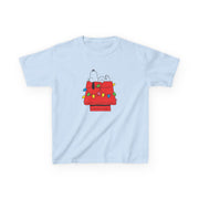 Cartoon Beagle Fairylights Kids T-Shirt 5