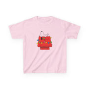 Cartoon Beagle Fairylights Kids T-Shirt 7
