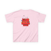 Cartoon Beagle Fairylights Kids T-Shirt 8