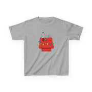 Cartoon Beagle Fairylights Kids T-Shirt 3