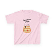 Cartoon Beagle Gingerbread House Kids T-Shirt 7
