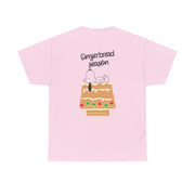 Cartoon Beagle Gingerbread House T-Shirt 8