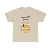 Cartoon Beagle Gingerbread House T-Shirt 5