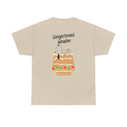 Cartoon Beagle Gingerbread House T-Shirt 6