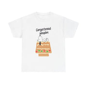 Cartoon Beagle Gingerbread House T-Shirt 1