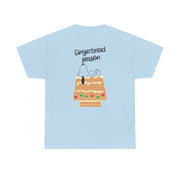 Cartoon Beagle Gingerbread House T-Shirt 10