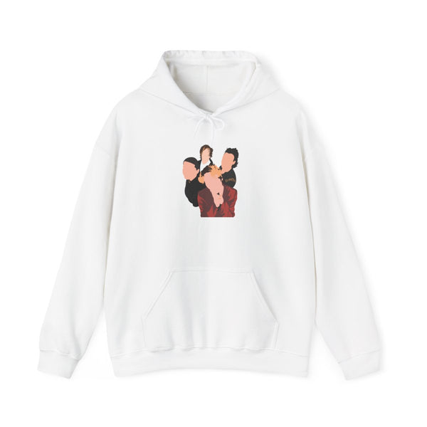 Group Photo Hoodie White Front