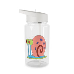 Gary The Snail Clear Water Bottle