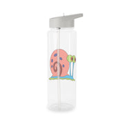 Gary The Snail Clear Water Bottle 7