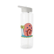 Gary The Snail Clear Water Bottle 6