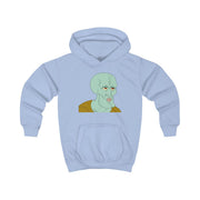 Muscly Squidward Kids Hoodie 7
