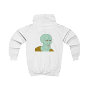 Muscly Squidward Kids Hoodie 2