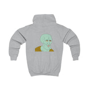 Muscly Squidward Kids Hoodie 4