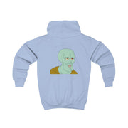 Muscly Squidward Kids Hoodie 8