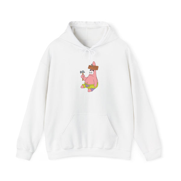 Nail Patrick Hoodie White Front