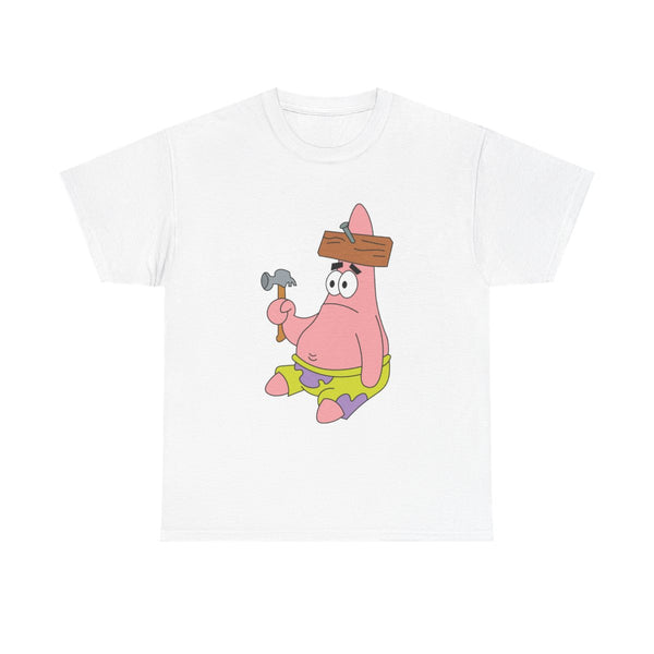 Nail Patrick T-Shirt White Front