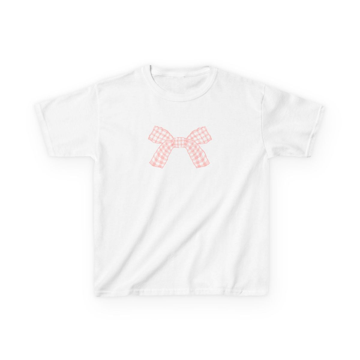 The Gingham Bow Kids T-Shirt