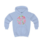 Pink Coffee Logo Kids Hoodie 7