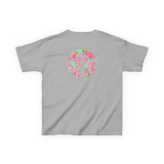 Pink Coffee Logo Kids T-Shirt 4