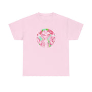 Pink Coffee Logo T-Shirt 9