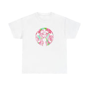 Pink Coffee Logo T-Shirt 2