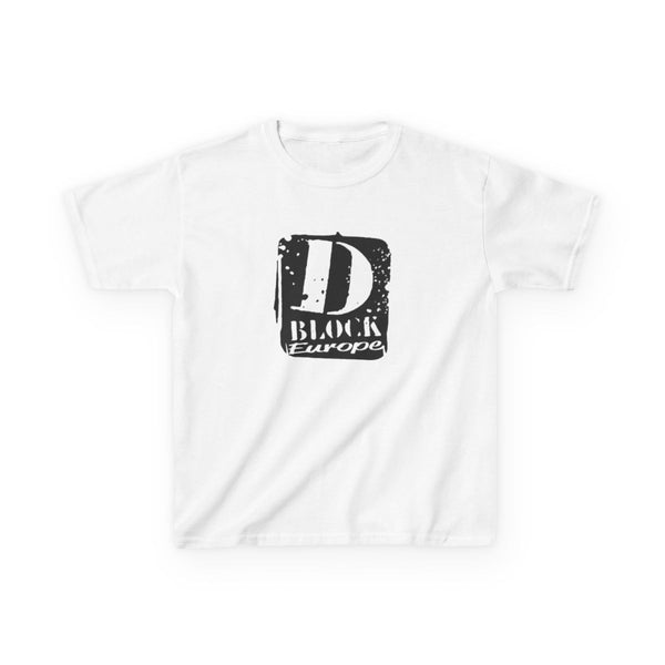 D Block Europe Kids T-Shirt White Front