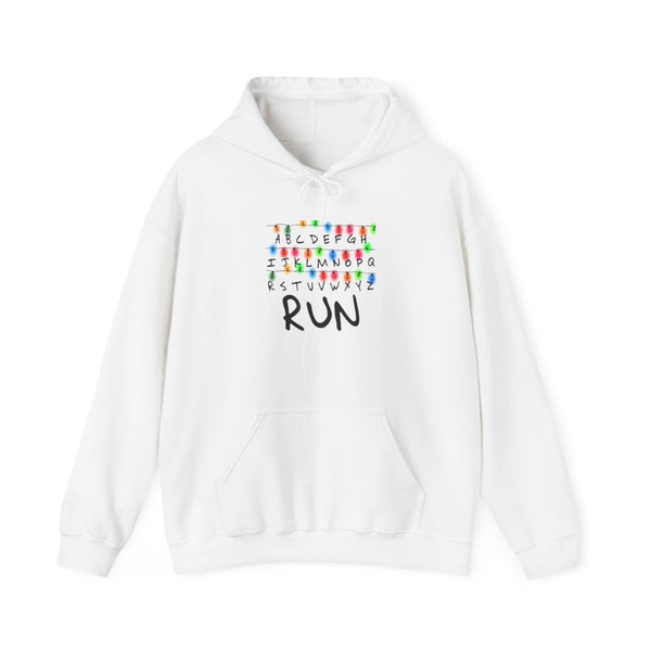 Run Hoodie White Front