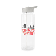 Stranger Cycling Logo Clear Water Bottle 7