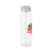 Stranger Cycling Logo Clear Water Bottle 8