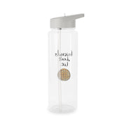 Friends Don't Lie Waffle Clear Water Bottle 7